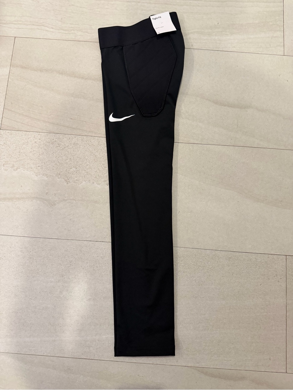 Nike Black Kids Athletic Leggings/goalie pants